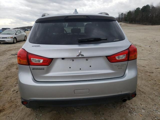 JA4AR4AW0HZ059166 - 2017 MITSUBISHI OUTLANDER SEL SILVER photo 6