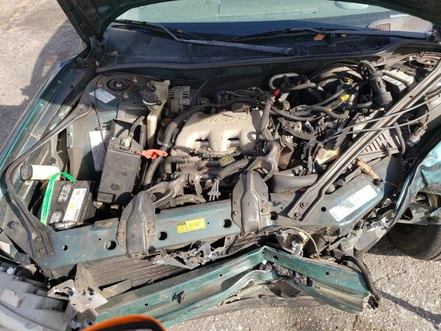 2G4WS52J5Y1182586 - 2000 BUICK CENTURY CUSTOM GREEN photo 11