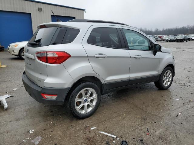 MAJ3S2GE9LC323850 - 2020 FORD ECOSPORT SE SILVER photo 3