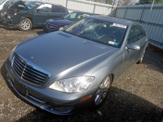 WDDNG86X77A101230 - 2007 MERCEDES-BENZ S 550 4MATIC  photo 2