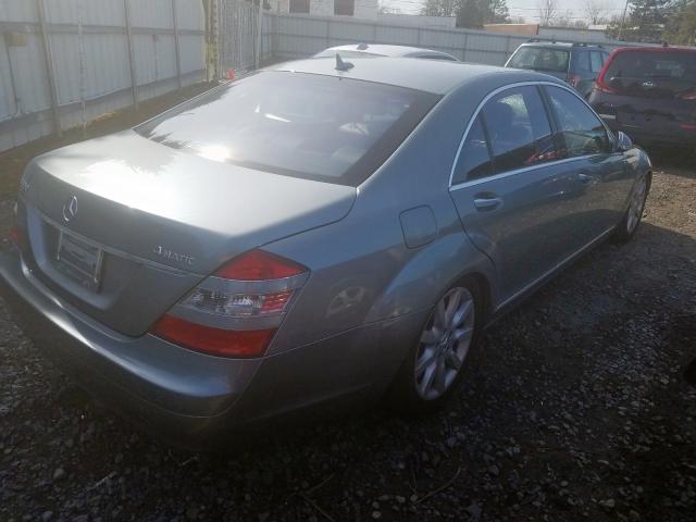 WDDNG86X77A101230 - 2007 MERCEDES-BENZ S 550 4MATIC  photo 4