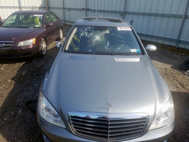 WDDNG86X77A101230 - 2007 MERCEDES-BENZ S 550 4MATIC  photo 9