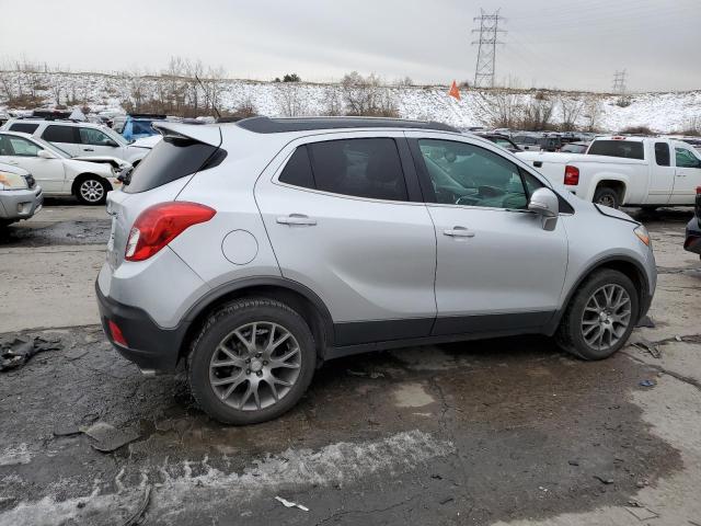 KL4CJ2SM6GB559938 - 2016 BUICK ENCORE SPORT TOURING SILVER photo 3