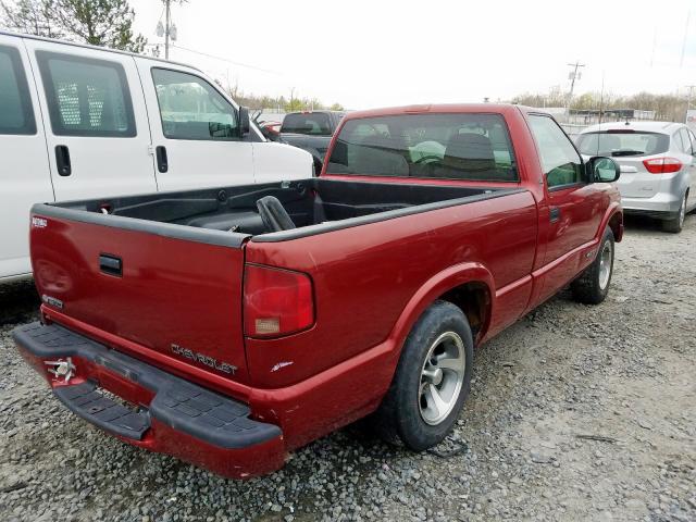 1GCCS1443YK177670 - 2000 CHEVROLET S TRUCK S10  photo 4