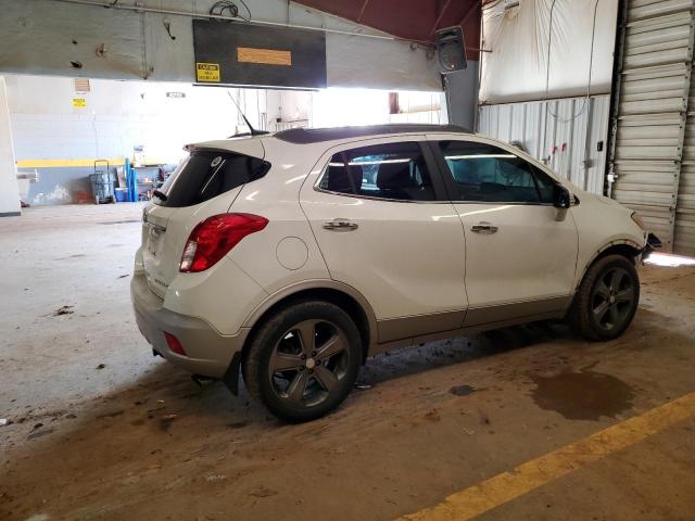 KL4CJASB7EB743680 - 2014 BUICK ENCORE WHITE photo 3