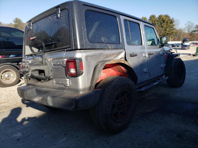 1C4HJXDG3KW529958 - 2019 JEEP WRANGLER U SPORT Grau Foto 3