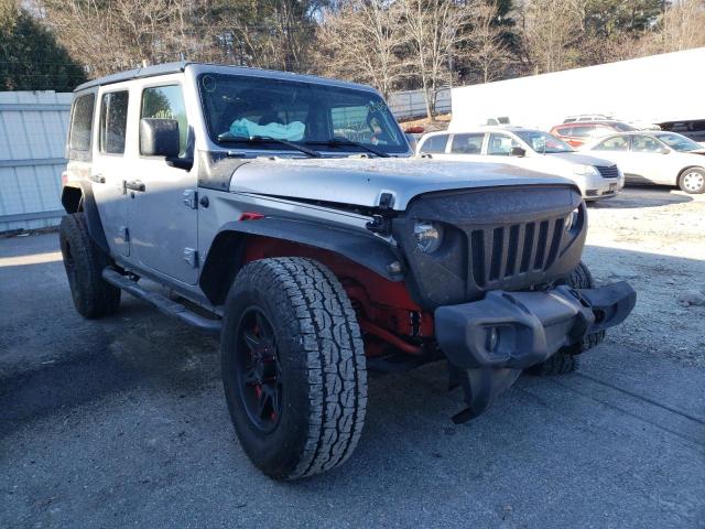 1C4HJXDG3KW529958 - 2019 JEEP WRANGLER U SPORT Grau Foto 4