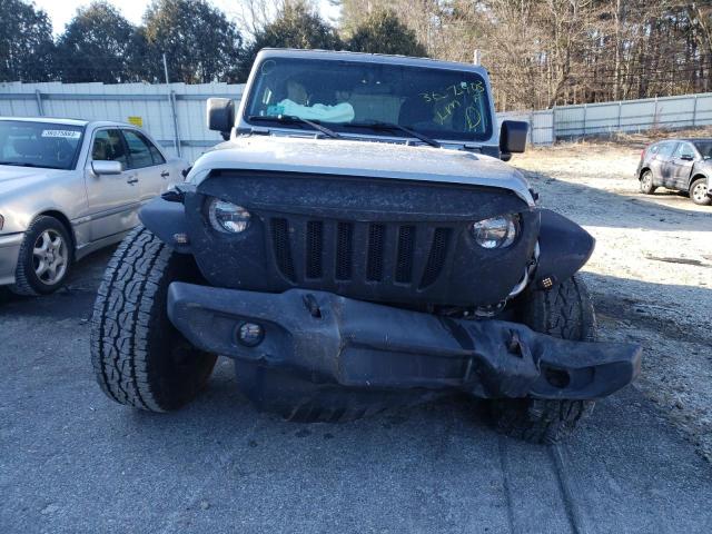 1C4HJXDG3KW529958 - 2019 JEEP WRANGLER U SPORT Grau Foto 5