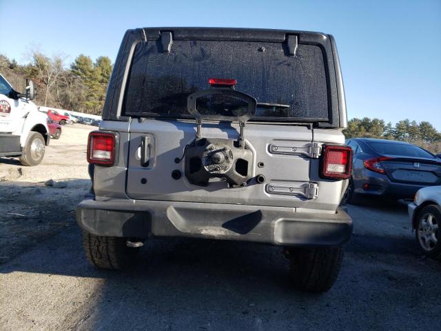 1C4HJXDG3KW529958 - 2019 JEEP WRANGLER U SPORT GRAY photo 6