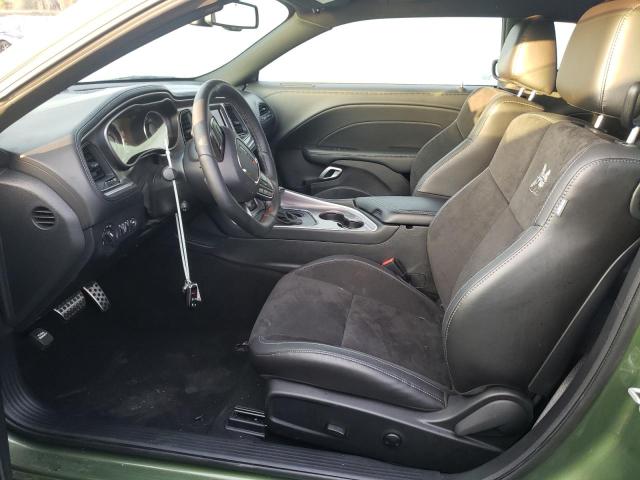 2C3CDZFJ5NH132412 - 2022 DODGE CHALLENGER R/T SCAT PACK GREEN photo 7