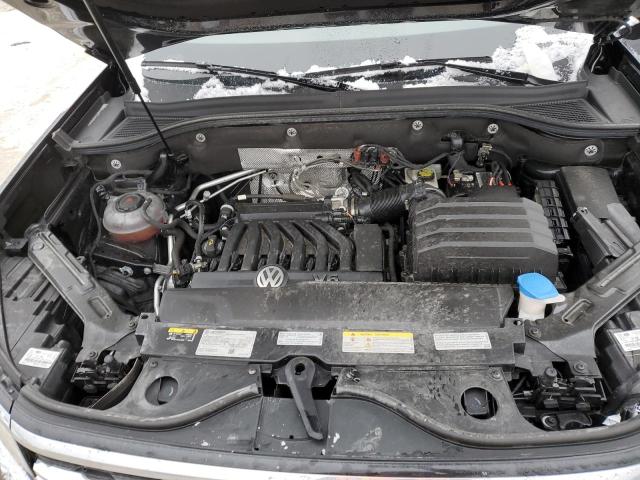 1V2KE2CA9NC207694 - 2022 VOLKSWAGEN ATLAS CROS SE Черный фото 11