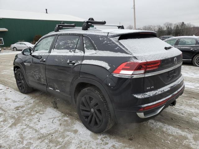 1V2KE2CA9NC207694 - 2022 VOLKSWAGEN ATLAS CROS SE Черный фото 2