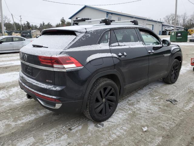 1V2KE2CA9NC207694 - 2022 VOLKSWAGEN ATLAS CROS SE Черный фото 3