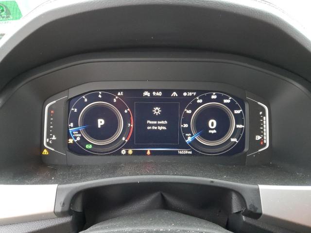 1V2KE2CA9NC207694 - 2022 VOLKSWAGEN ATLAS CROS SE Черный фото 9