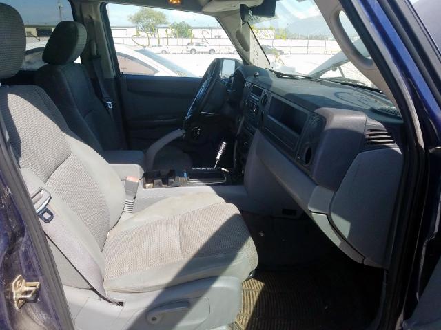 1J8HG48K16C221618 - 2006 JEEP COMMANDER  ფოტო 5