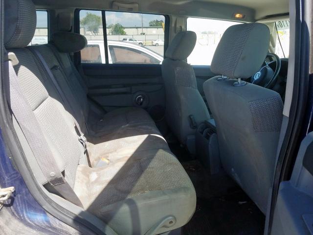 1J8HG48K16C221618 - 2006 JEEP COMMANDER  ფოტო 6