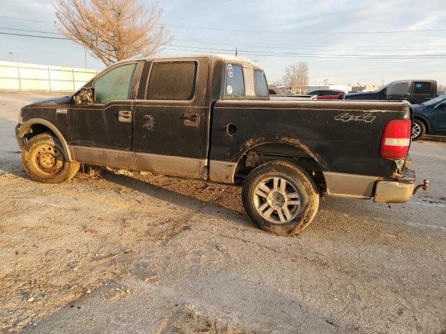 1FTPW14535KD70783 - 2005 FORD F-150 SUPERCREW BLACK photo 2