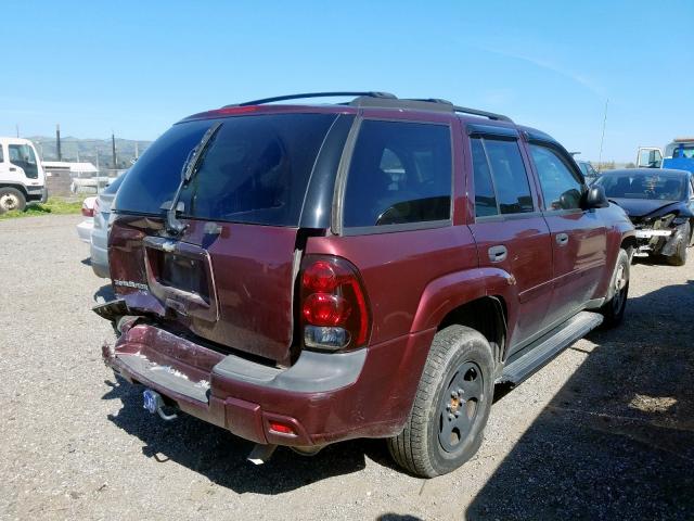 1GNDS13S662215398 - 2006 CHEVROLET TRAILBLAZER LS  photo 4