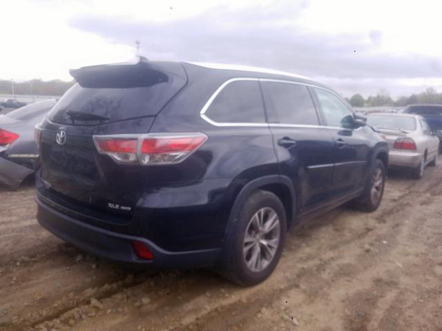 5TDJKRFH4FS179813 - 2015 TOYOTA HIGHLANDER XLE  ფოტო 4