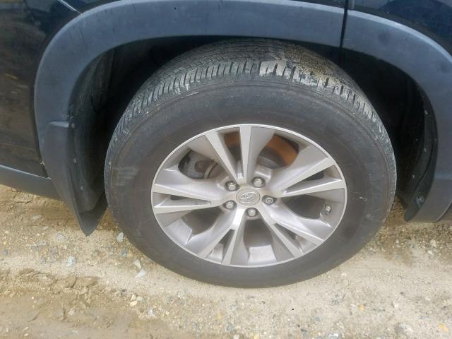 5TDJKRFH4FS179813 - 2015 TOYOTA HIGHLANDER XLE  ფოტო 9
