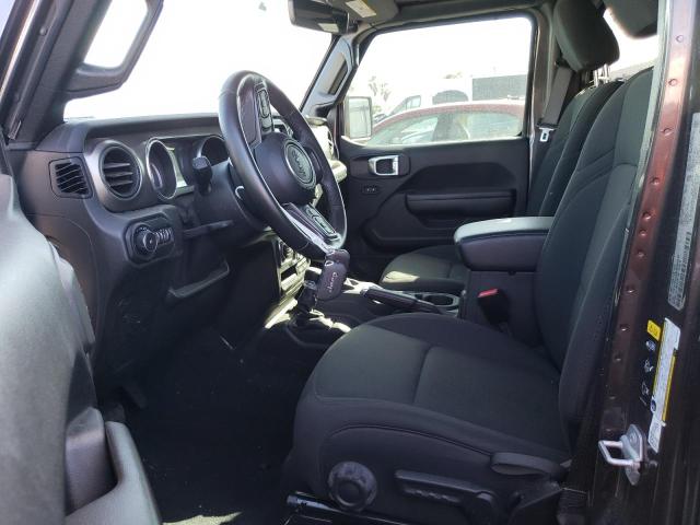 1C4HJXDG3MW594313 - 2021 JEEP WRANGLER U SPORT Чорний фото 7