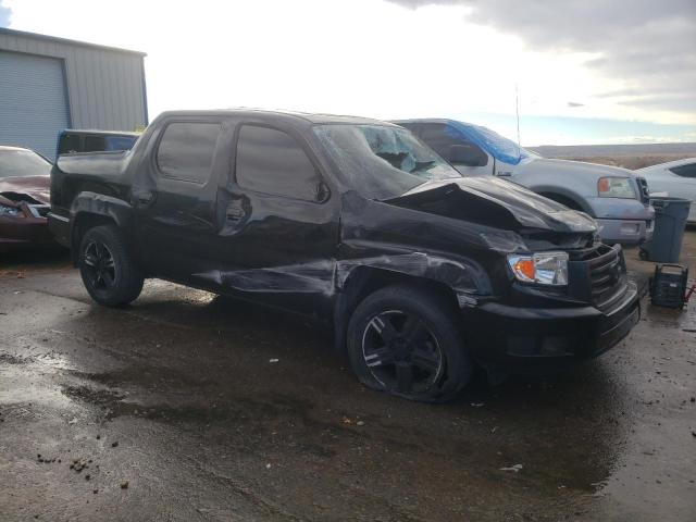 5FPYK1F57DB017852 - 2013 HONDA RIDGELINE RTL BLACK photo 4