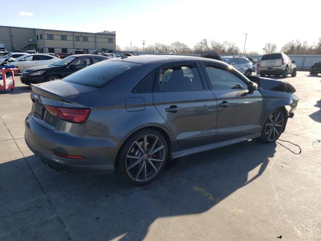 WAUB1GFF7J1029689 - 2018 AUDI S3 PREMIUM PLUS GRAY photo 3