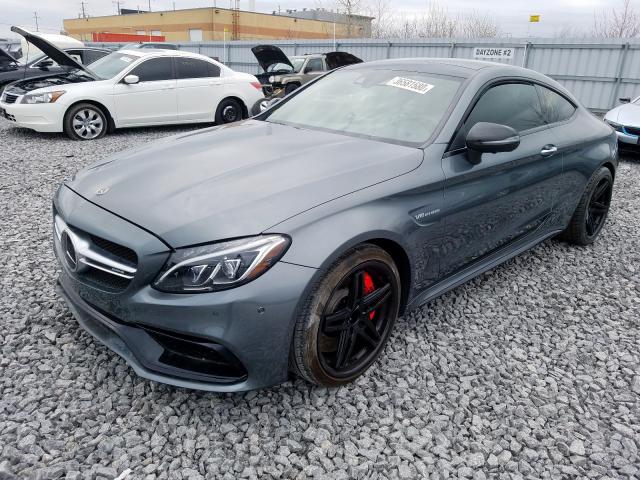 WDDWJ8HB7JF617654 - 2018 MERCEDES-BENZ C 63 AMG-S  photo 2