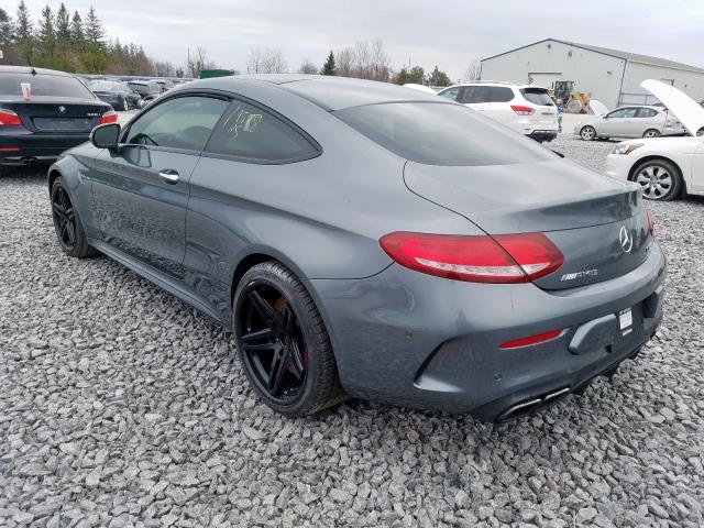 WDDWJ8HB7JF617654 - 2018 MERCEDES-BENZ C 63 AMG-S  photo 3