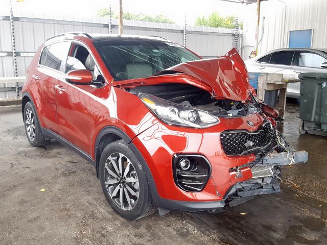 KNDPN3AC3J7420645 - 2018 KIA SPORTAGE EX  photo 1