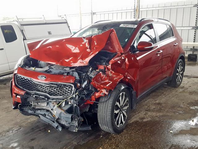 KNDPN3AC3J7420645 - 2018 KIA SPORTAGE EX  photo 2