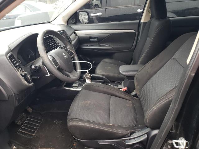 JA4AD2A33JZ052453 - 2018 MITSUBISHI OUTLANDER ES შავი ფოტო 7