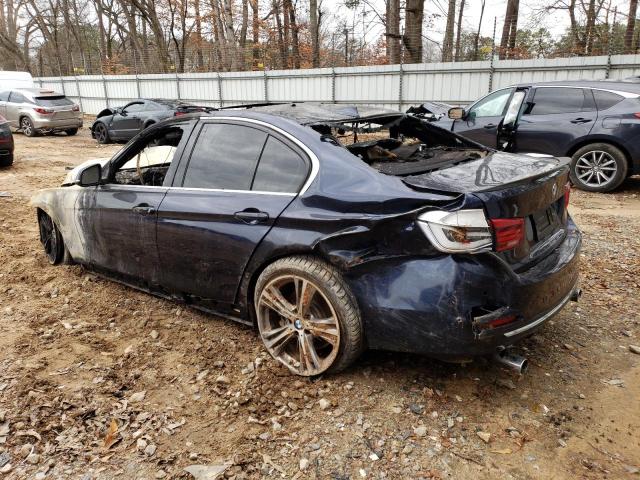 WBA8B3G57GNT62692 - 2016 BMW 340 I Այրված լուսանկար 2