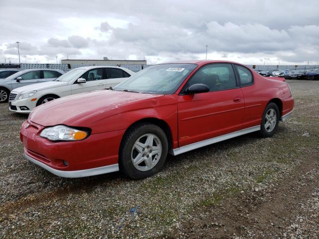 2G1WX12K139246066 - 2003 CHEVROLET MONTE CARL SS RED photo 1