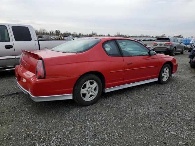 2G1WX12K139246066 - 2003 CHEVROLET MONTE CARL SS RED photo 3