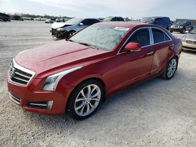 1G6AC5SX4D0128317 - 2013 CADILLAC ATS PERFORMANCE BURGUNDY photo 1