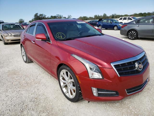 1G6AC5SX4D0128317 - 2013 CADILLAC ATS PERFORMANCE BURGUNDY photo 4