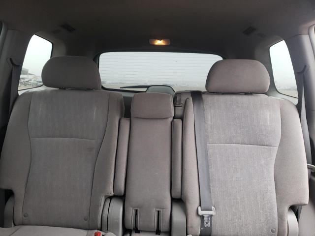 5TDZA3EH1BS012114 - 2011 TOYOTA HIGHLANDER BASE Bordeaux photo 10