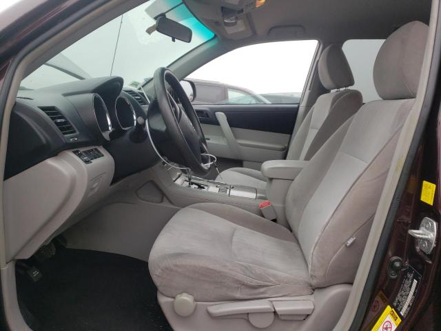 5TDZA3EH1BS012114 - 2011 TOYOTA HIGHLANDER BASE Bordeaux photo 7