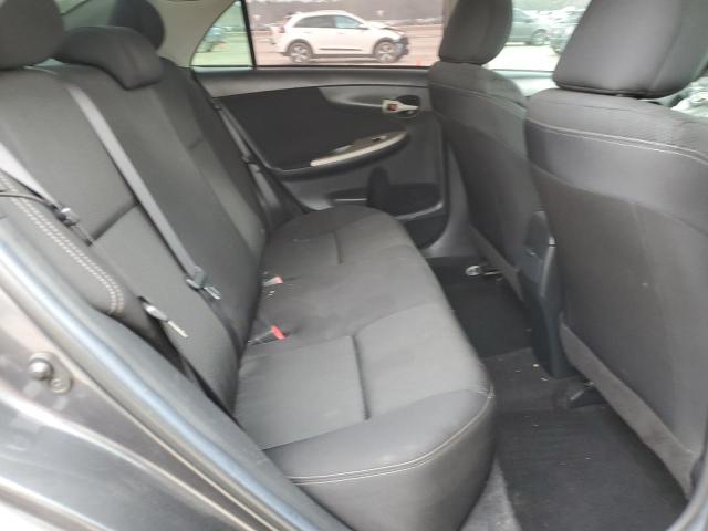5YFBU4EE4DP221864 - 2013 TOYOTA COROLLA BASE GRAY photo 10