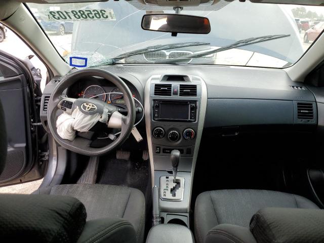 5YFBU4EE4DP221864 - 2013 TOYOTA COROLLA BASE GRAY photo 8