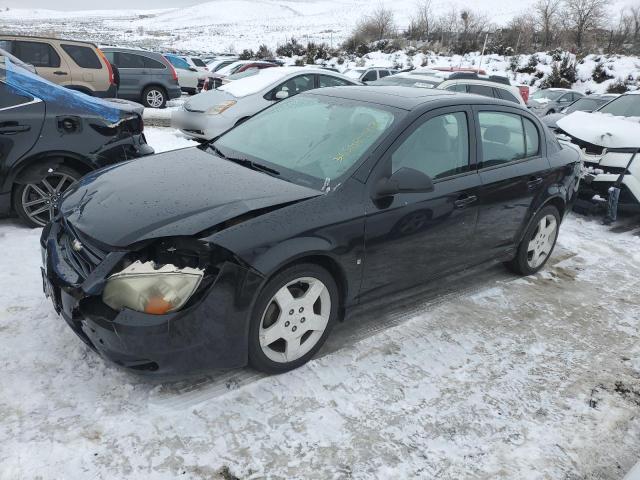 1G1AM58B287329614 - 2008 CHEVROLET COBALT SPORT BLACK photo 1