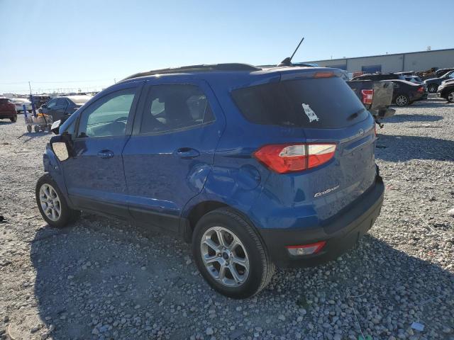 MAJ3S2GEXKC267285 - 2019 FORD ECOSPORT SE BLUE photo 2