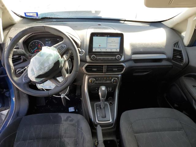 MAJ3S2GEXKC267285 - 2019 FORD ECOSPORT SE BLUE photo 8