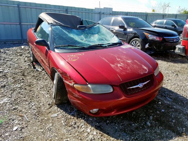 3C3EL55H9XT516030 - 1999 CHRYSLER SEBRING JXI  photo 1