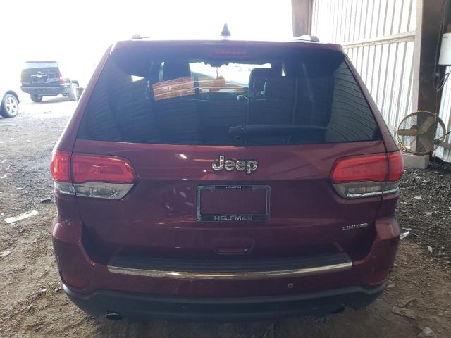 1C4RJEBG1EC574043 - 2014 JEEP GRAND CHER LIMITED RED photo 6