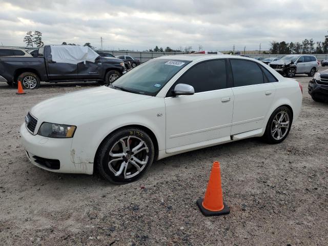 WAUPL68EX5A009277 - 2005 AUDI S4 WHITE photo 1