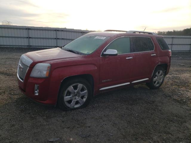 2GKFLZE30D6405527 - 2013 GMC TERRAIN DENALI MAROON photo 1