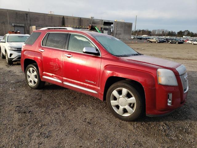 2GKFLZE30D6405527 - 2013 GMC TERRAIN DENALI MAROON photo 4