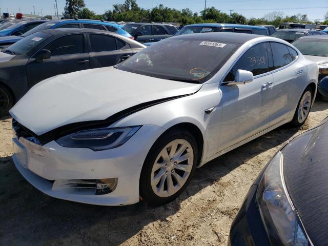 5YJSA1E27JF275941 - 2018 TESLA MODEL S Սպիտակ լուսանկար 1